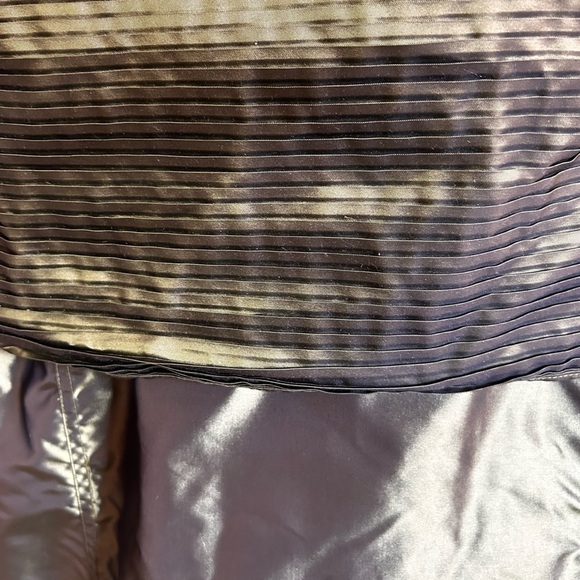 Dennis Basso Olive Green Pleated dress jacket - Picture 13 of 13